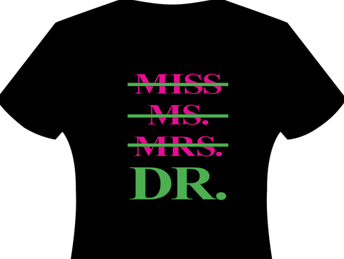 Miss, Ms., Mrs., Crossed Off Shirt